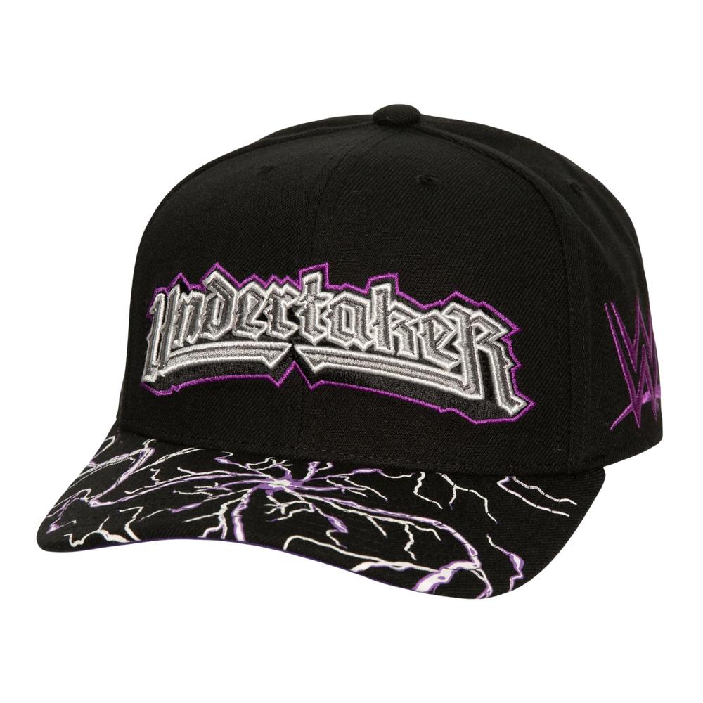 Foto 2 pulgar | Gorra Mitchell & Ness Wwepro Undertaker Unisex Snapback Negro