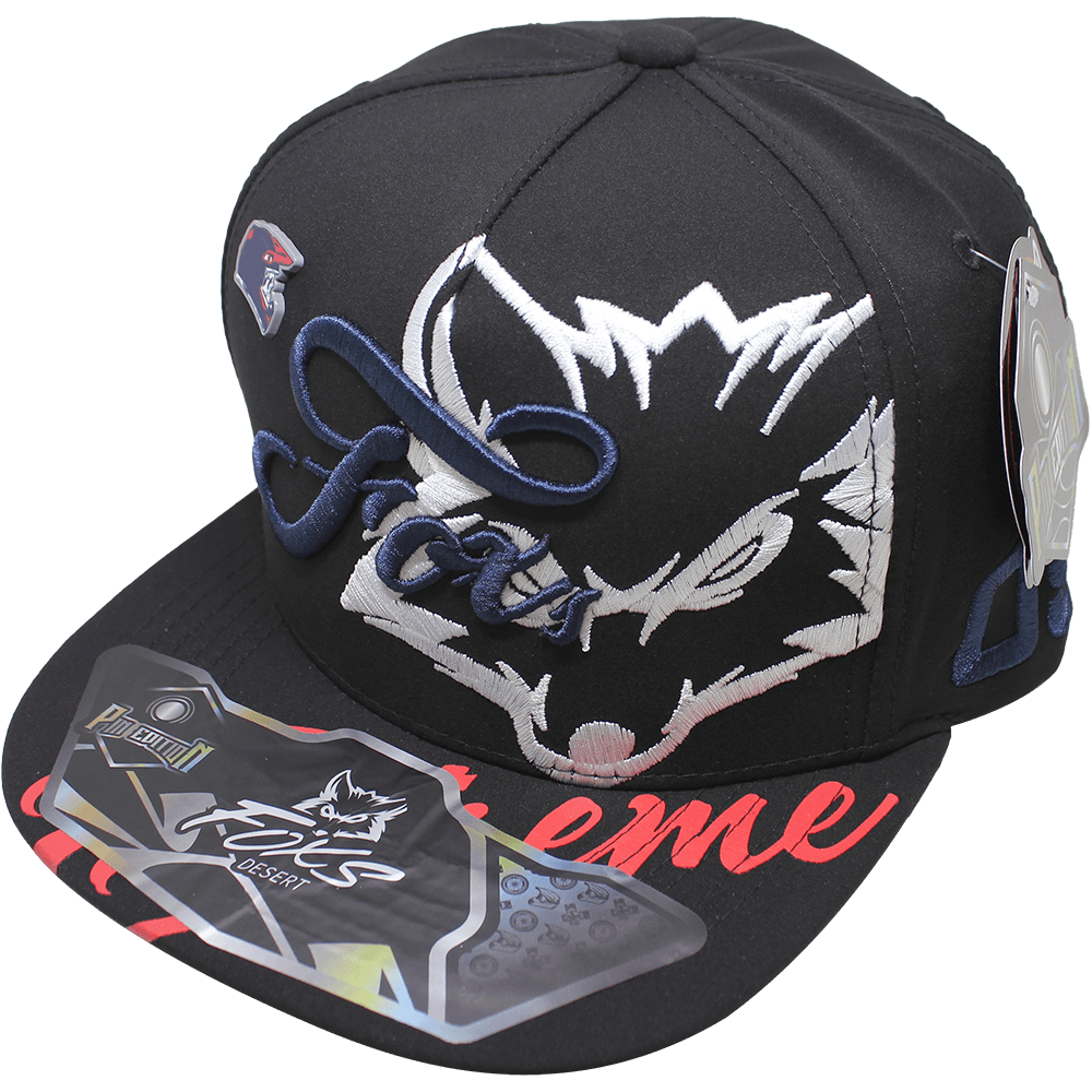 Gorra Fox´s Desert Pin Metal 902 Color Negro