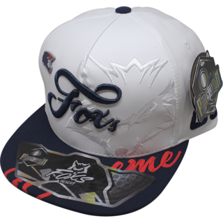Foto 1 | Gorra Fox´s Desert Pin Metal 902 Color Blanco/ Negro