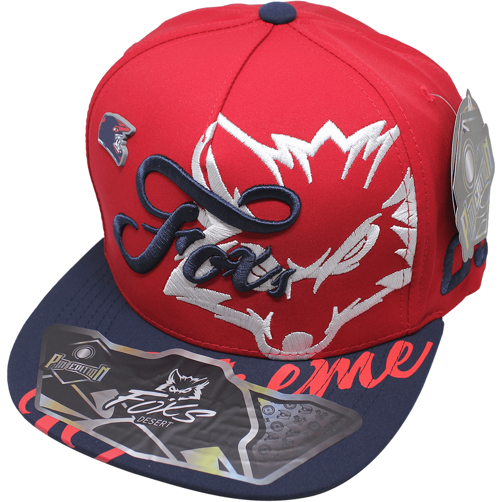 Gorra Fox´s Desert Pin Metal 902 Color Rojo/ Marino