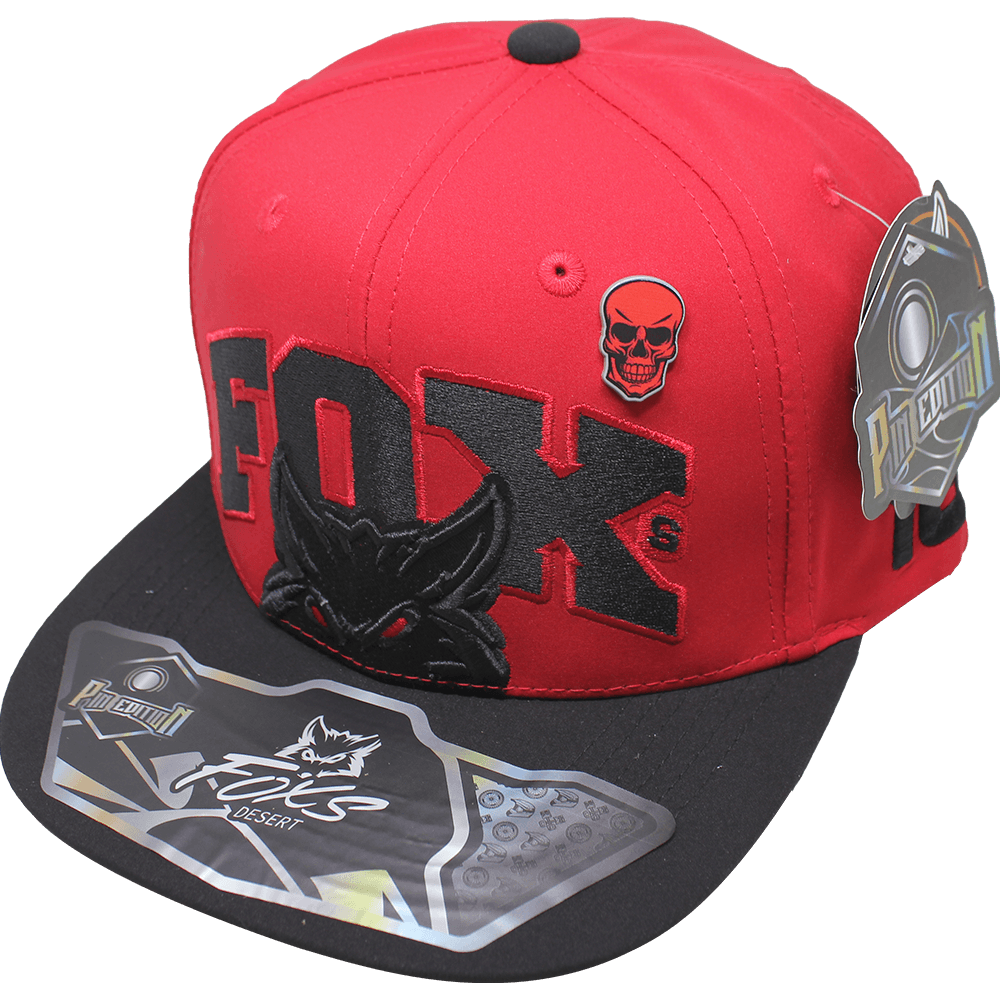 Foto 2 pulgar | Gorra Fox´s Desert Pin Metal 901 Color Rojo