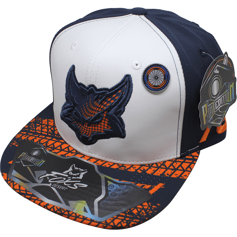 Gorra Fox´s Desert Pin Metal 906 Color Marino/ Blanco