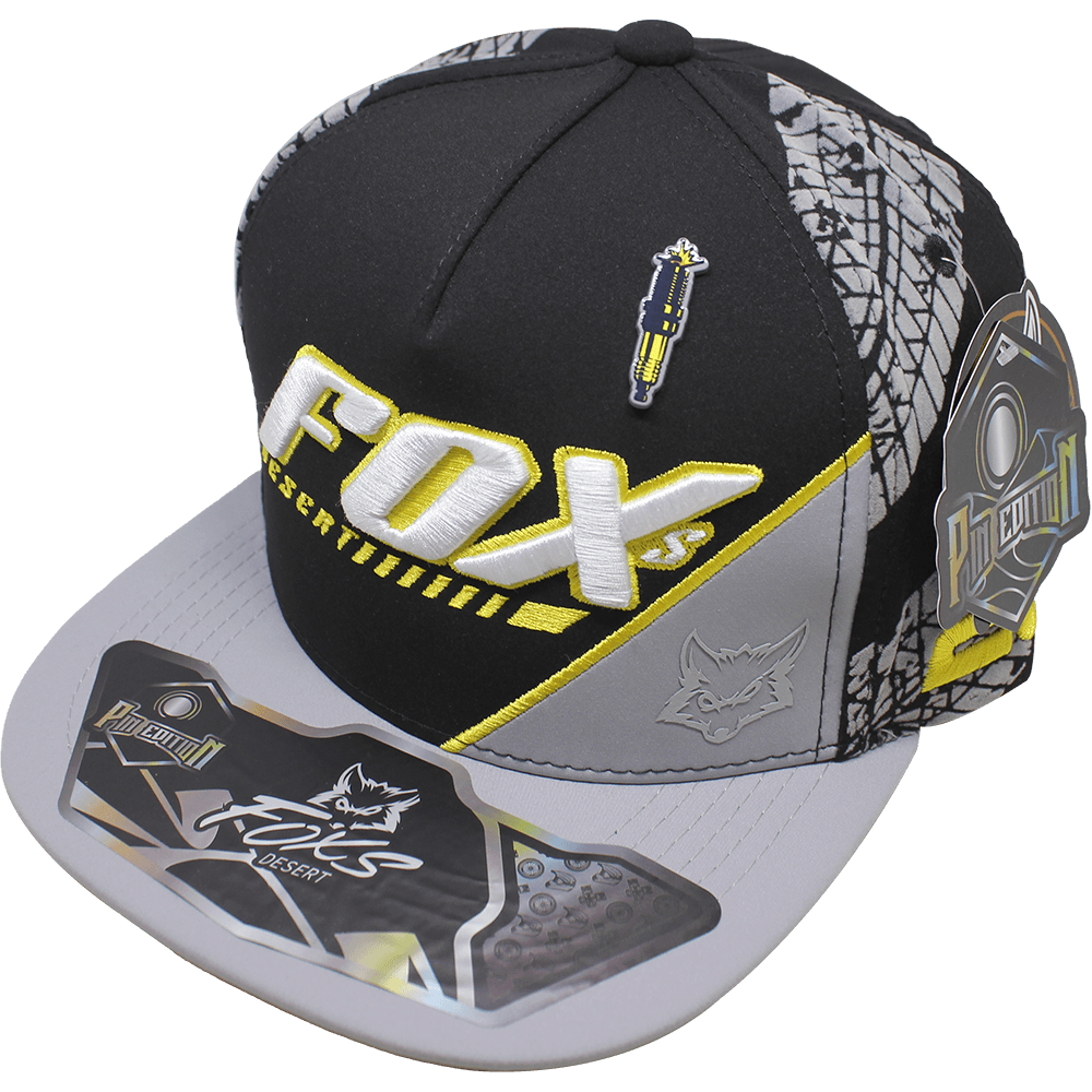 Gorra Fox´s Desert Pin Metal 907 Color Negro