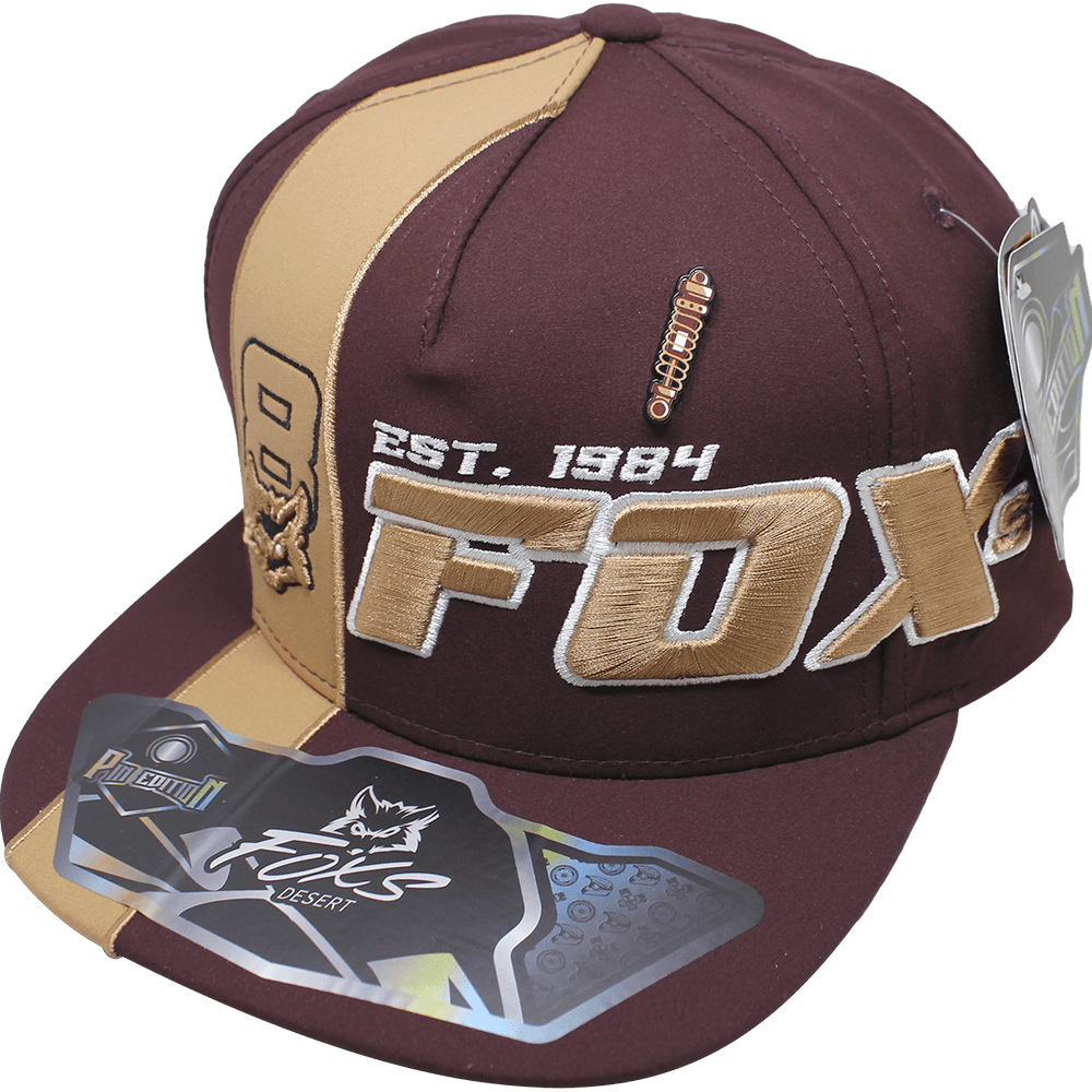 Foto 2 pulgar | Gorra Fox´s Desert Pin Metal 904 Color Café