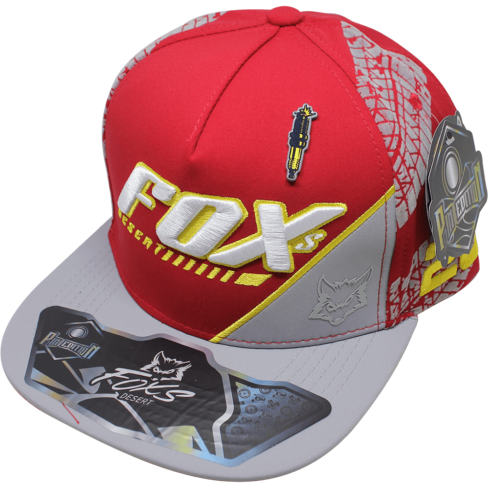 Foto 2 pulgar | Gorra Fox´s Desert Pin Metal 907 Color Rojo