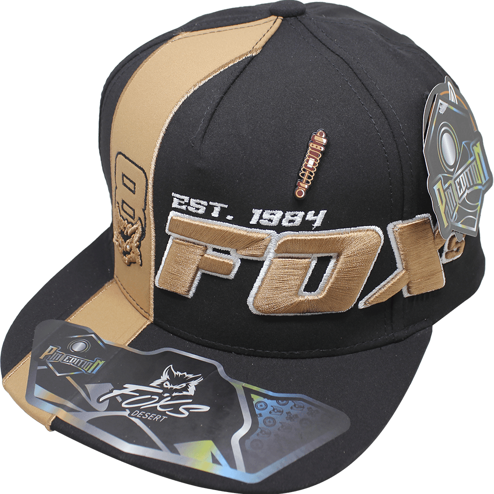 Foto 2 pulgar | Gorra Fox´s Desert Pin Metal 904 Color Negro