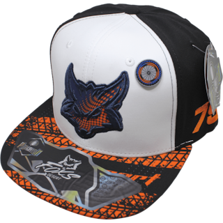Foto 1 | Gorra Fox´s Desert Pin Metal 906 Color Negro/ Blanco