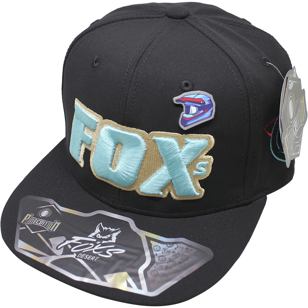 Foto 2 pulgar | Gorra Fox´s Desert Pin Metal 910 Color Negro