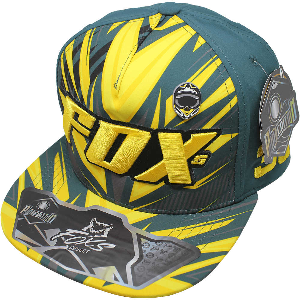 Gorra Fox´s Desert Pin Metal 913 Color Verde