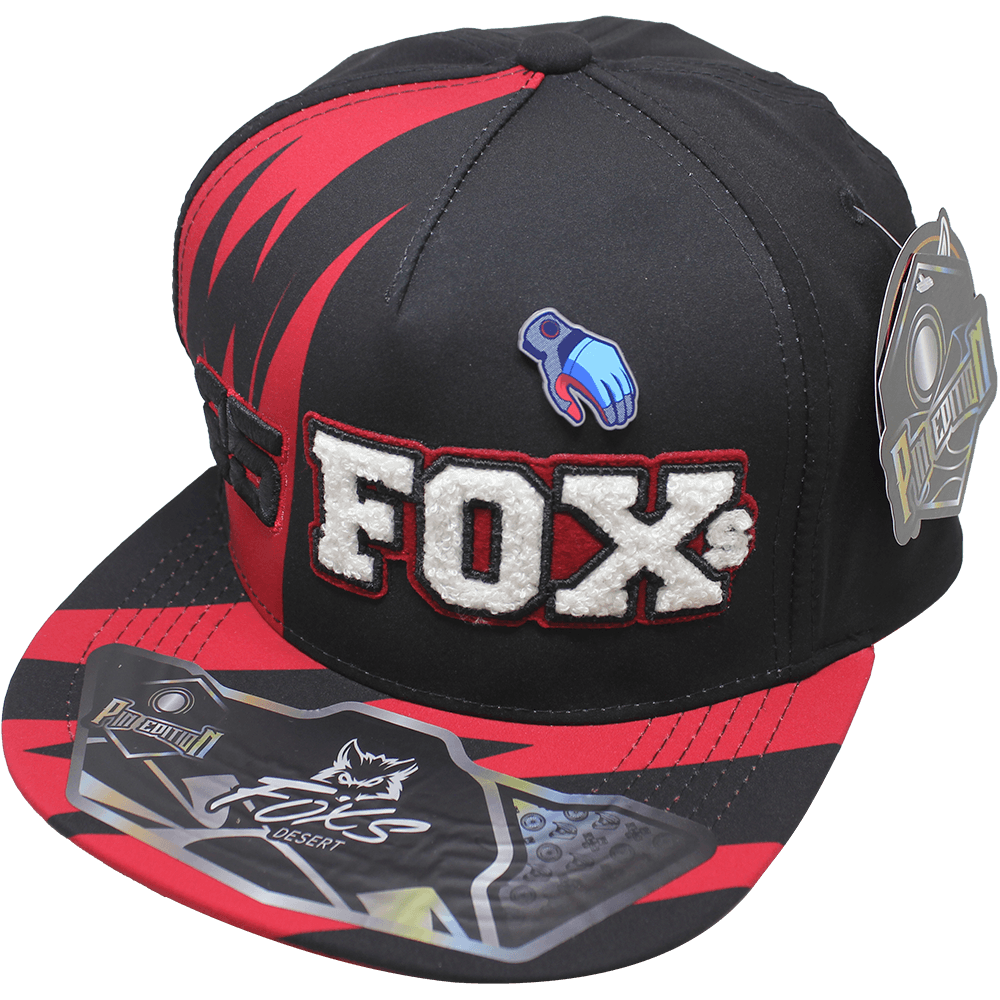 Foto 2 pulgar | Gorra Fox´s Desert Pin Metal 908 Color Negro