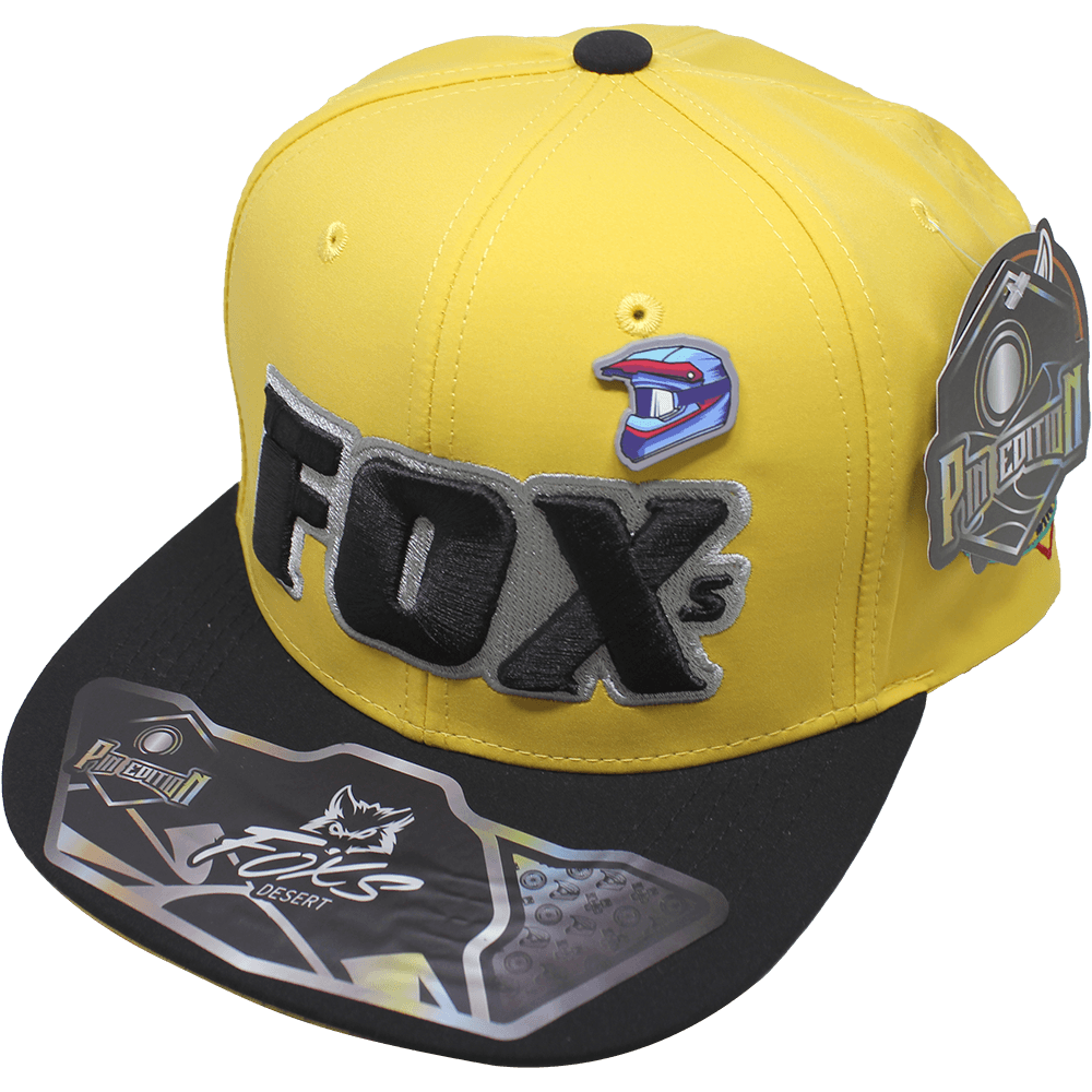 Foto 2 pulgar | Gorra Fox´s Desert Pin Metal 910 Color Amarillo