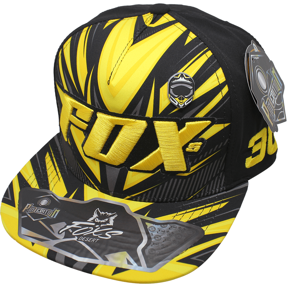 Gorra Fox´s Desert Pin Metal 913 Color Negro