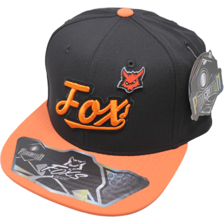 Foto 1 | Gorra Fox´s Desert Pin Metal 909 Color Negro/ Naranja