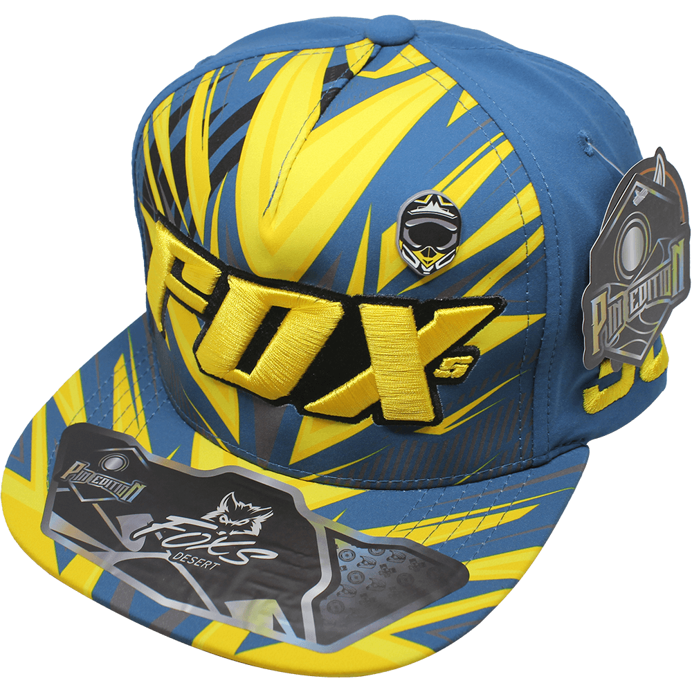 Gorra Fox´s Desert Pin Metal 913 Color Azul