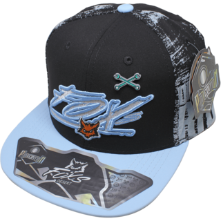 Foto 1 | Gorra Fox´s Desert Pin Metal 914 Color Negro/ Azul Cielo