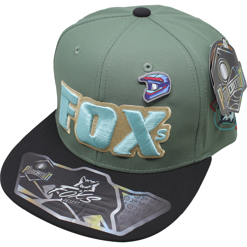 Foto 2 pulgar | Gorra Fox´s Desert Pin Metal 910 Color Verde Militar