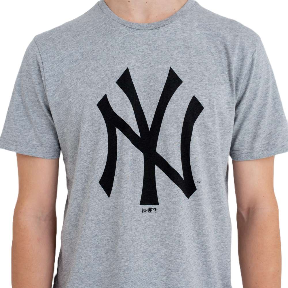 Foto 3 pulgar | New Era Playera New York Yankees Basic Mlb Para Hombre Color Gris