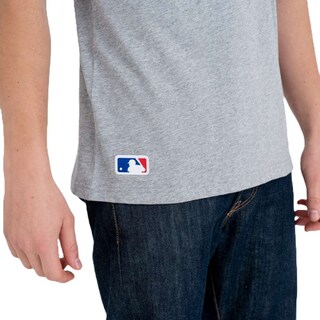 Foto 3 | New Era Playera New York Yankees Basic Mlb Para Hombre Color Gris