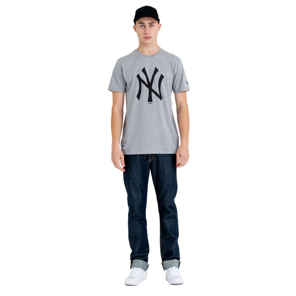 Foto 6 | New Era Playera New York Yankees Basic Mlb Para Hombre Color Gris
