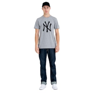 Foto 6 | New Era Playera New York Yankees Basic Mlb Para Hombre Color Gris