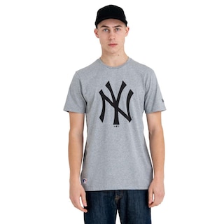 Foto 7 | New Era Playera New York Yankees Basic Mlb Para Hombre Color Gris