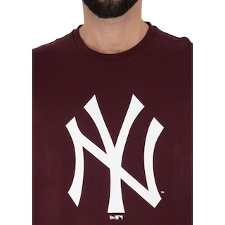 Foto 2 | New Era Playera New York Yankees Basic Mlb Para Hombre Color Púrpura