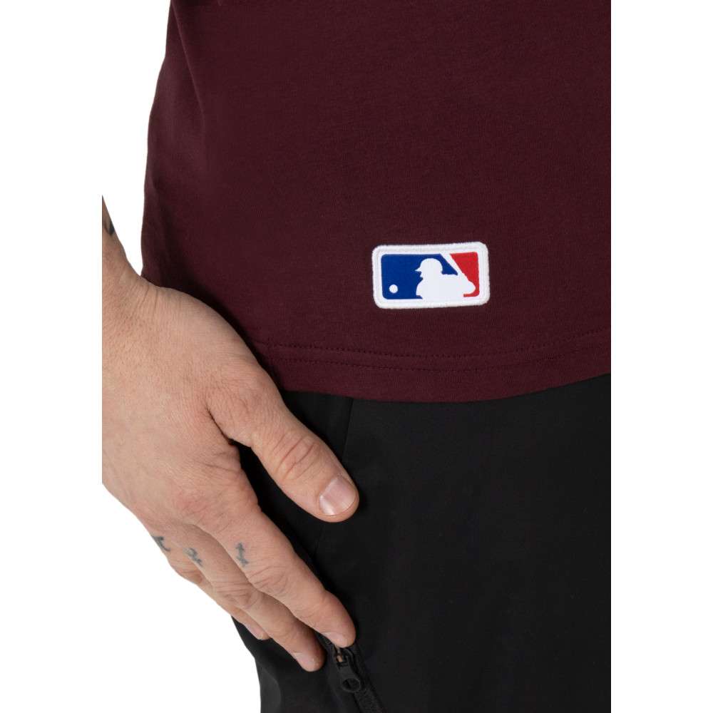 Foto 4 pulgar | New Era Playera New York Yankees Basic Mlb Para Hombre Color Púrpura