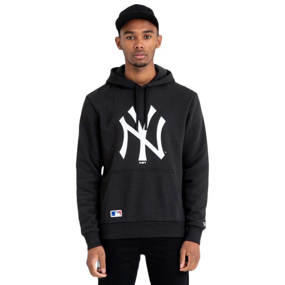 Foto 2 pulgar | New Era Sudadera New York Yankees Hoody Basic Mlb Para Hombre Color Negro