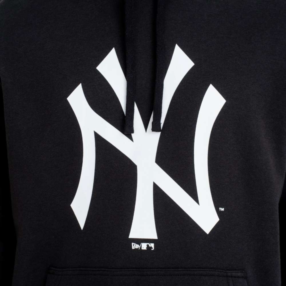 Foto 3 pulgar | New Era Sudadera New York Yankees Hoody Basic Mlb Para Hombre Color Negro