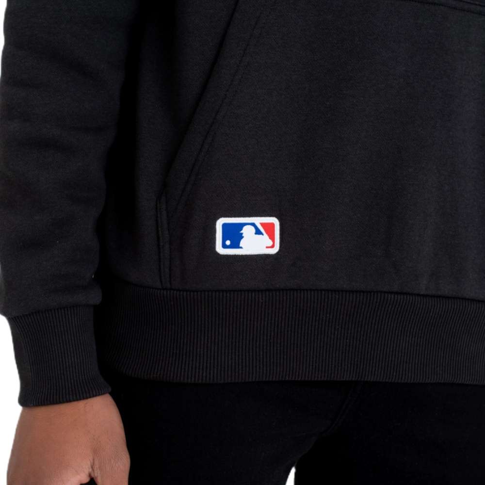 Foto 4 pulgar | New Era Sudadera New York Yankees Hoody Basic Mlb Para Hombre Color Negro