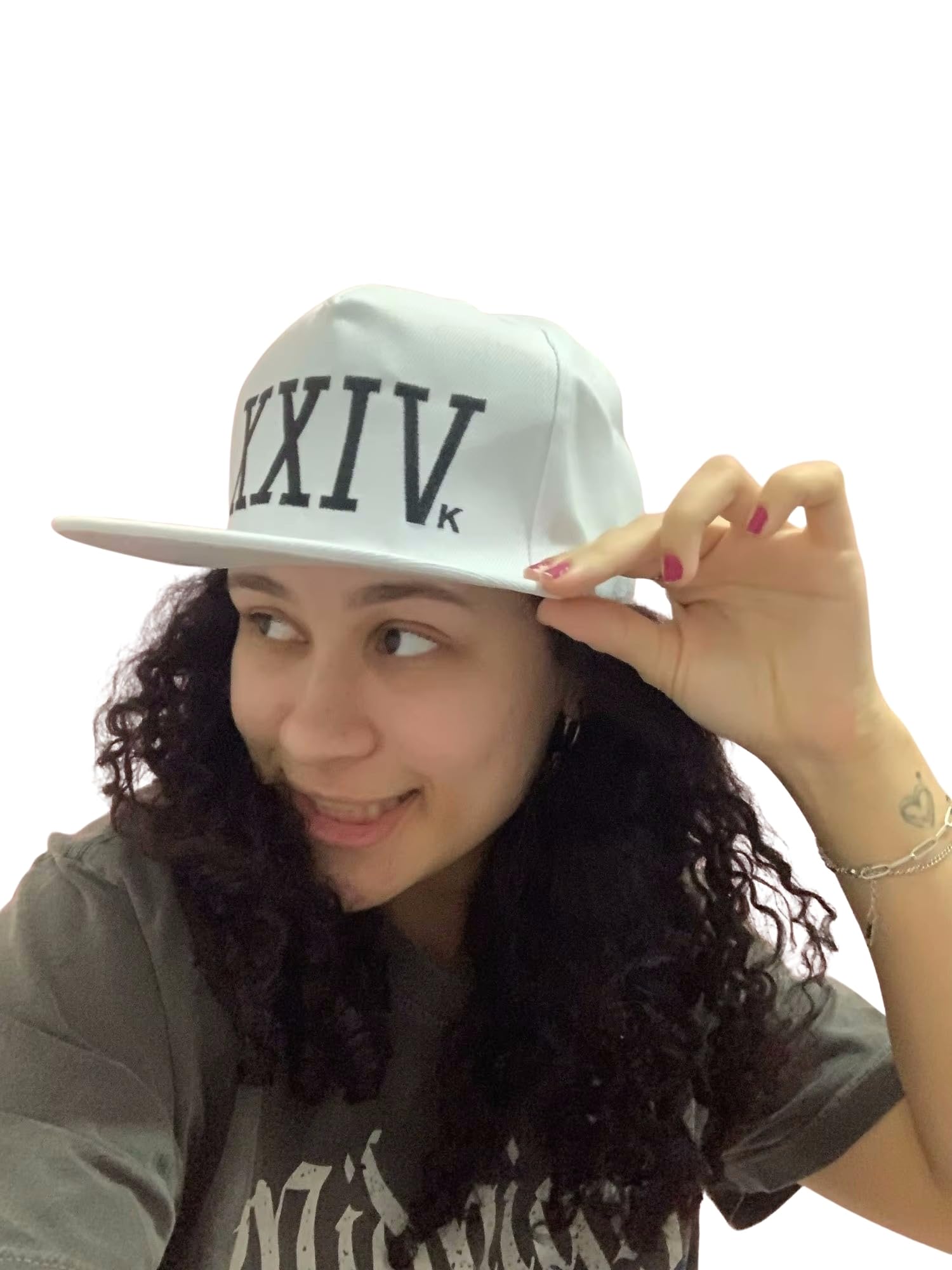 Foto 4 pulgar | Gorra De Béisbol My Party Shirt Xxivk 24k Blanca Unisex - Venta Internacional.