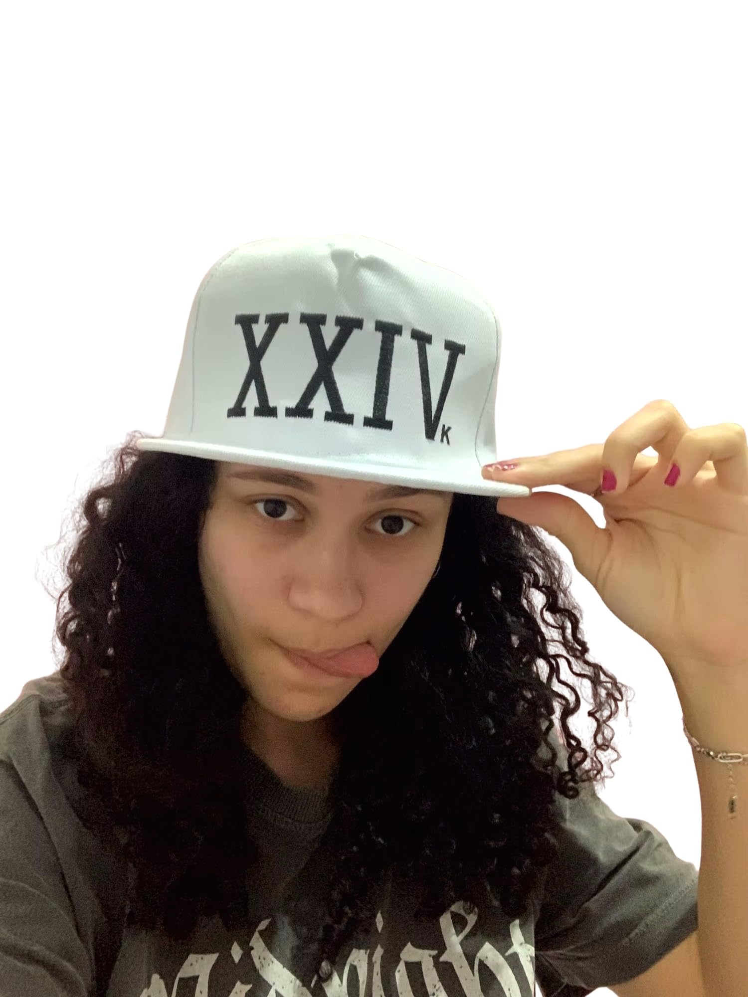 Foto 5 pulgar | Gorra De Béisbol My Party Shirt Xxivk 24k Blanca Unisex - Venta Internacional.