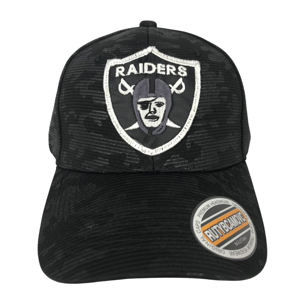 Foto 2 pulgar | Gorra De Fútbol Americano Bordada Económica Negro Las Vegas Raiders