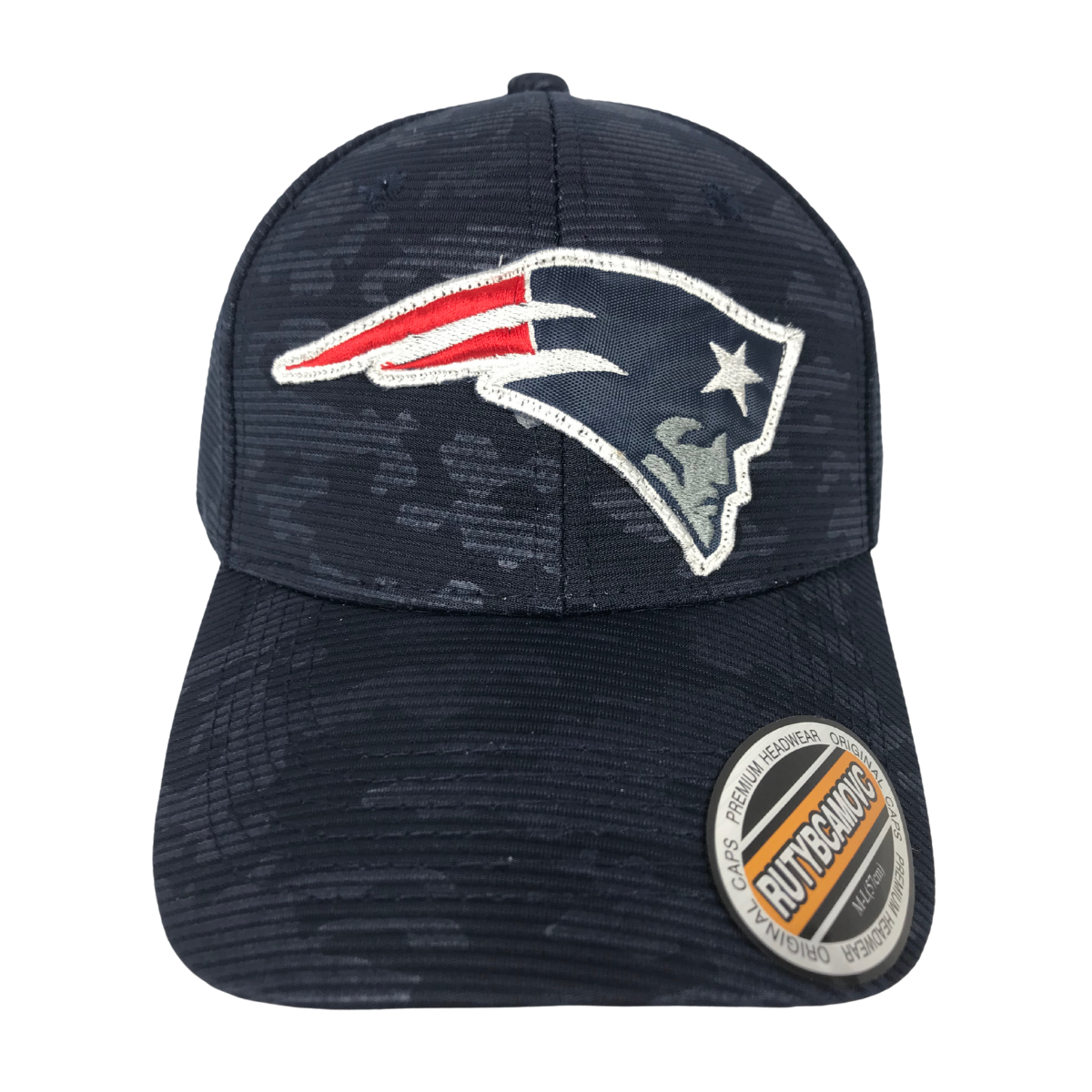 Foto 2 pulgar | Gorra De Fútbol Americano Bordada Económica Azul New England Patriots