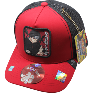 Foto 1 | Gorra Trucker Itachi Uchiha_63 57 Cm Color Negro/ Rojo