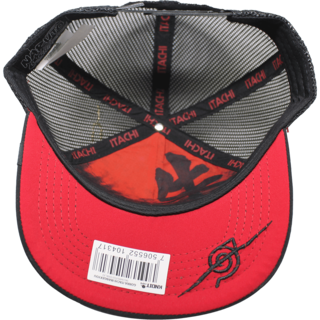 Foto 2 | Gorra Trucker Itachi Uchiha_63 57 Cm Color Negro/ Rojo