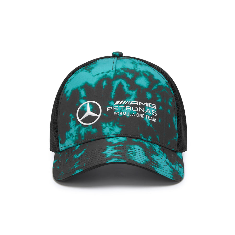 Foto 3 pulgar | Mercedes Amg Petronas Gorra Tie Dye