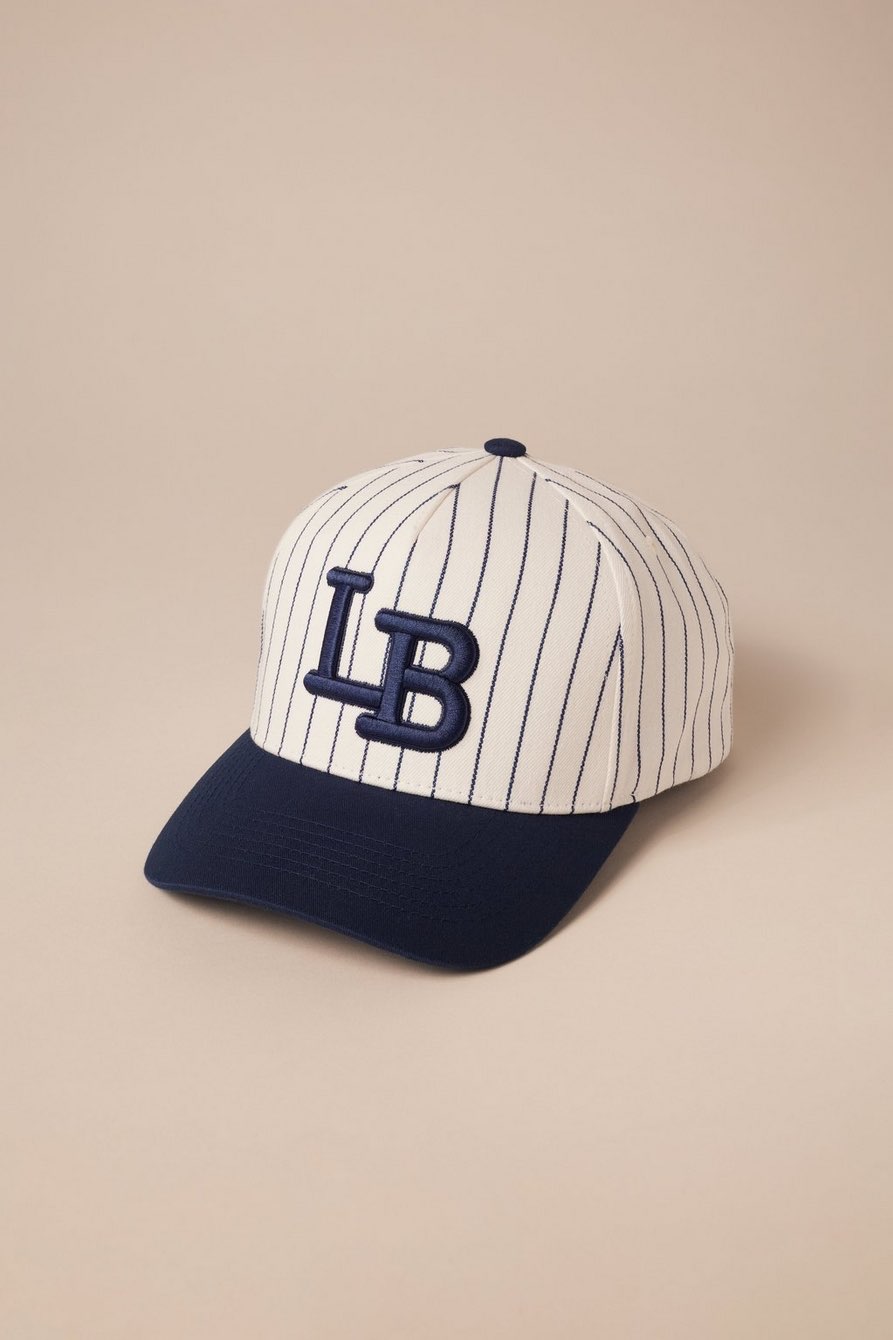 Foto 2 pulgar | Gorra Lucky Brand Unisex Pinstripe Cap Ajustable