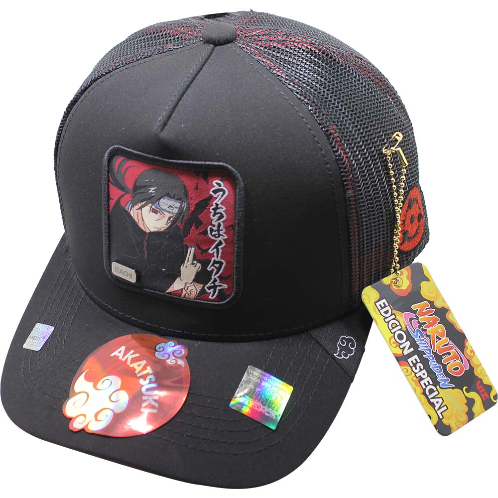 Gorra Naruto Shippuden de Itachi Uchiha Edición Especial para Hombre