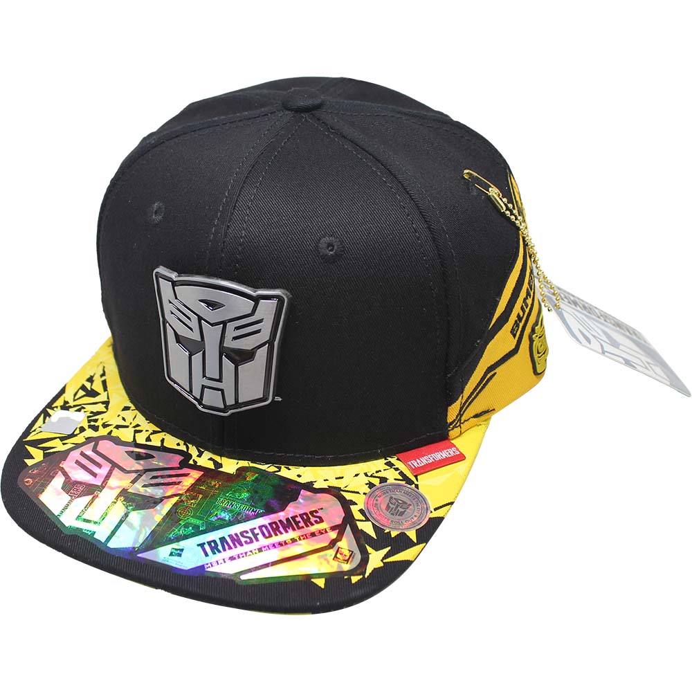 Foto 2 pulgar | Gorra Transformers Bumblebee 57 cm Negra