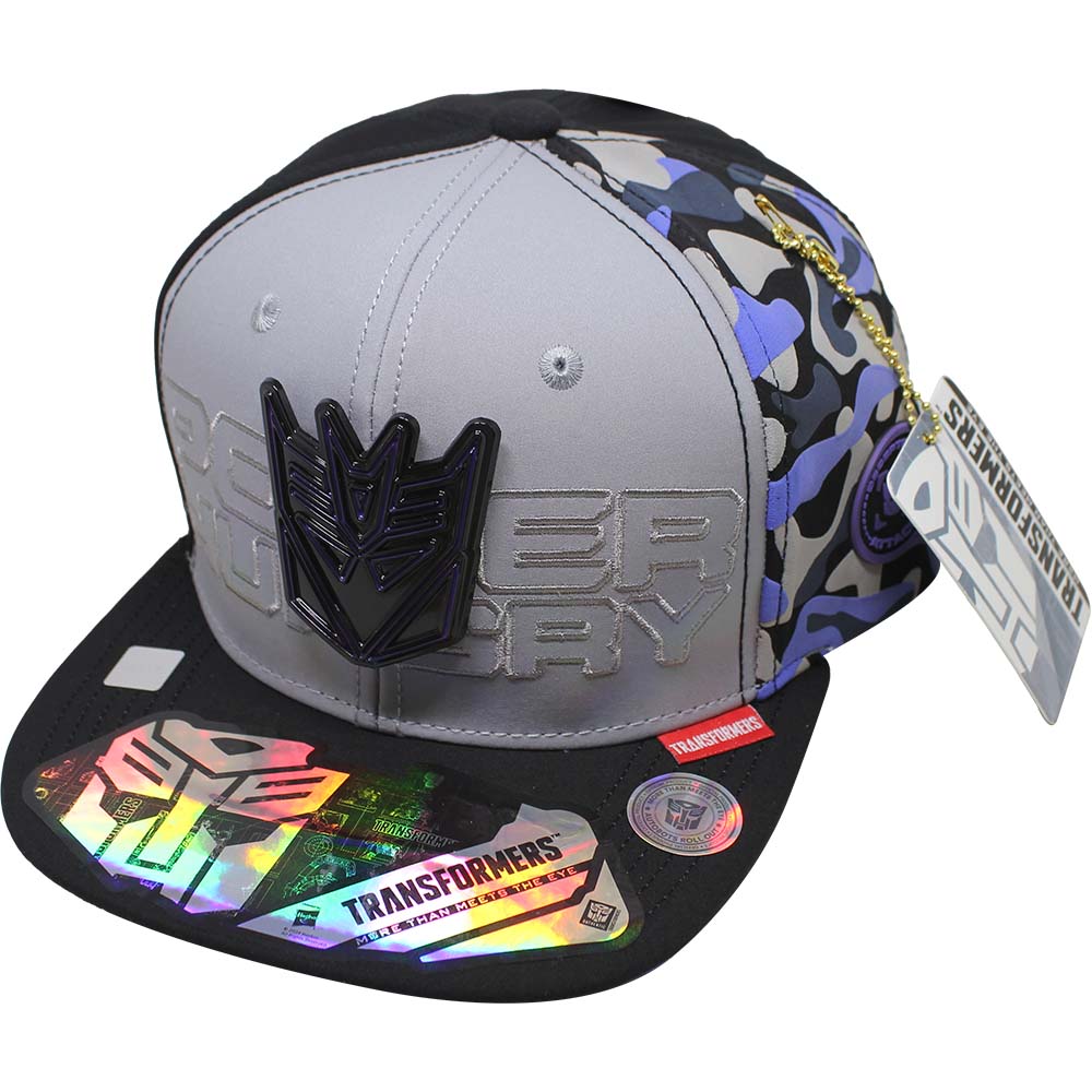 Foto 2 pulgar | Gorra Transformers Power Hungry_09b 57cm Color Gris