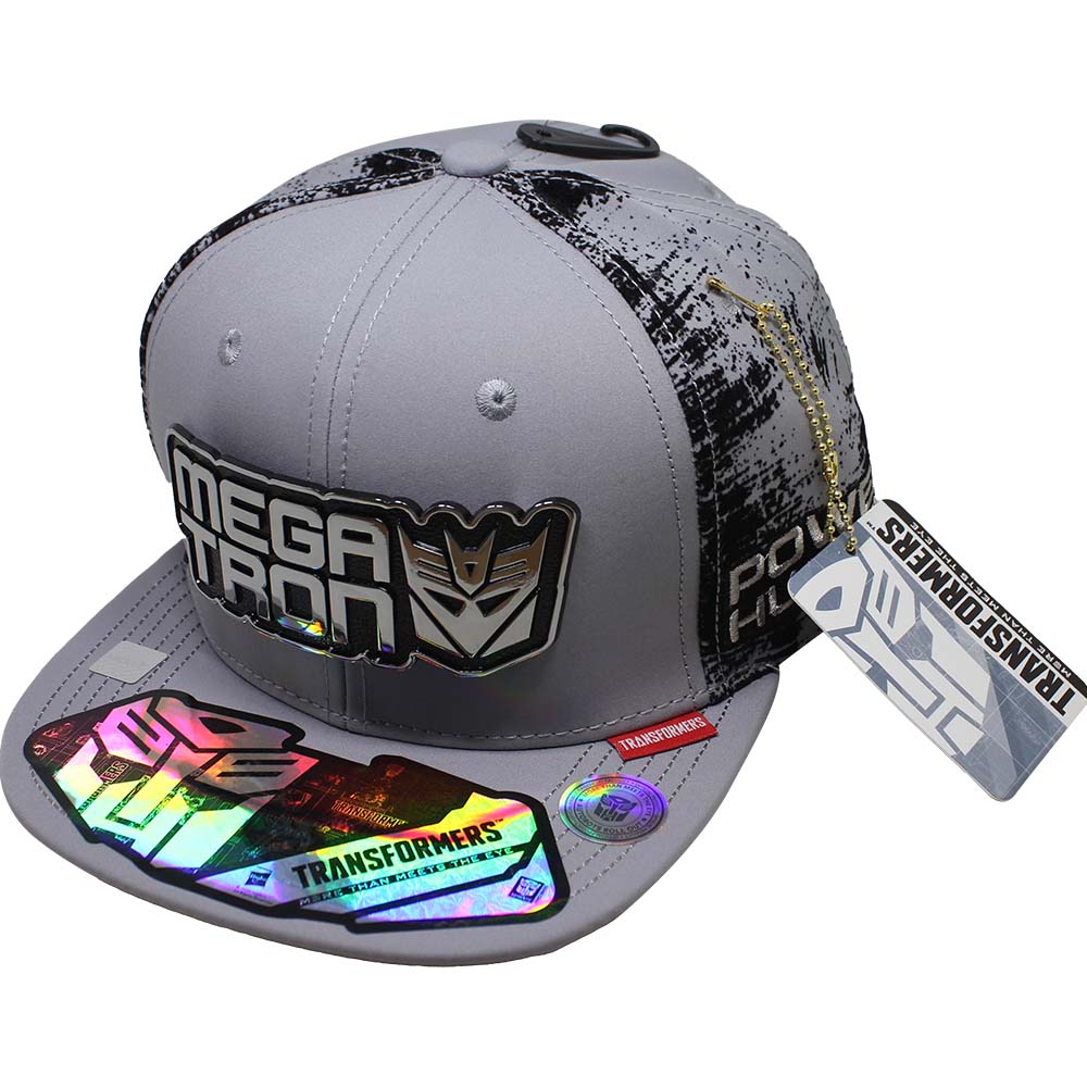 Foto 2 pulgar | Gorra Transformers Megatron_11c 57cm Color Gris