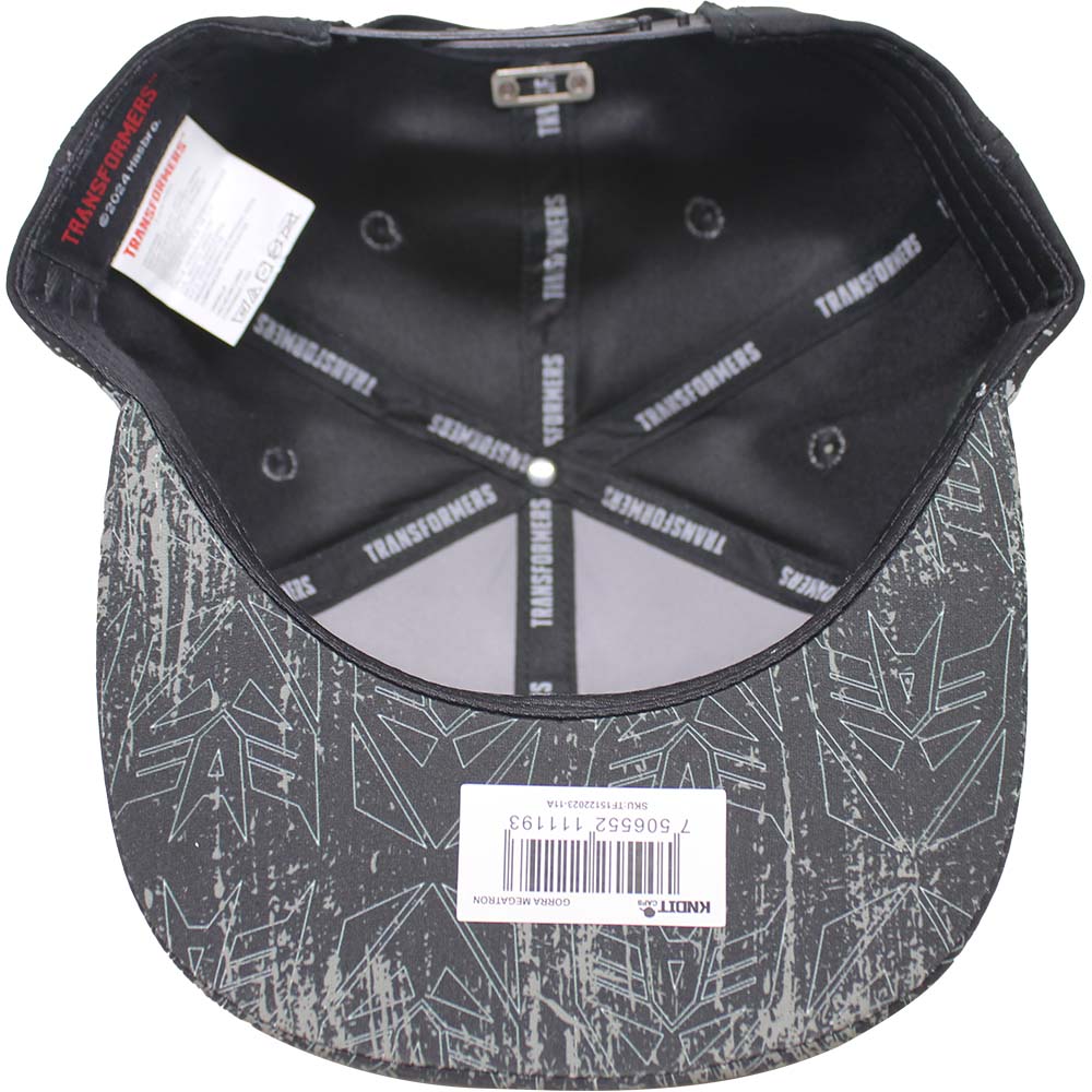 Foto 4 pulgar | Gorra Transformers Megatron_11c 57cm Color Gris