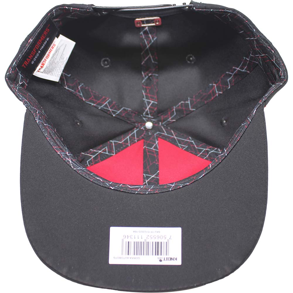 Foto 4 pulgar | Gorra Transformers Autobots_16b 57cm Color Negro