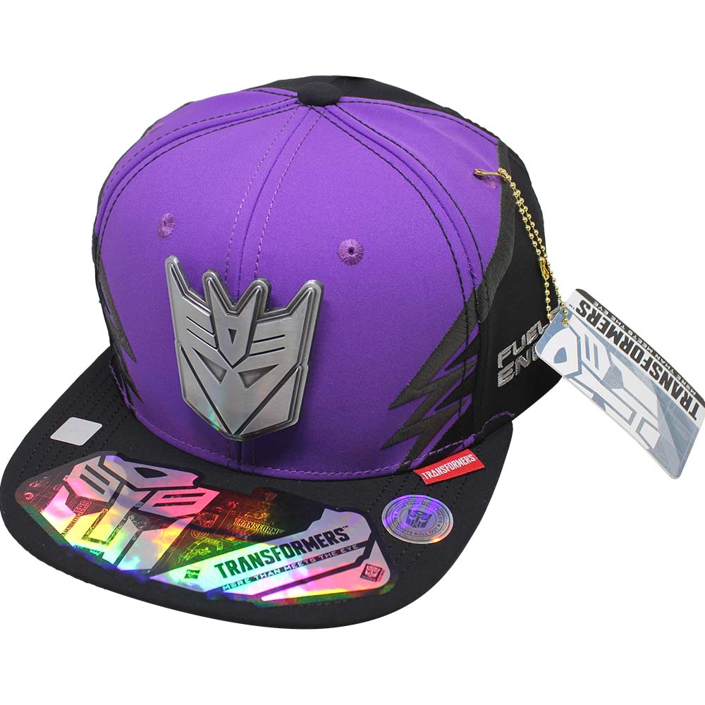 Foto 2 pulgar | Gorra Transformers Energon_10b 57cm Color Negro/ Morado