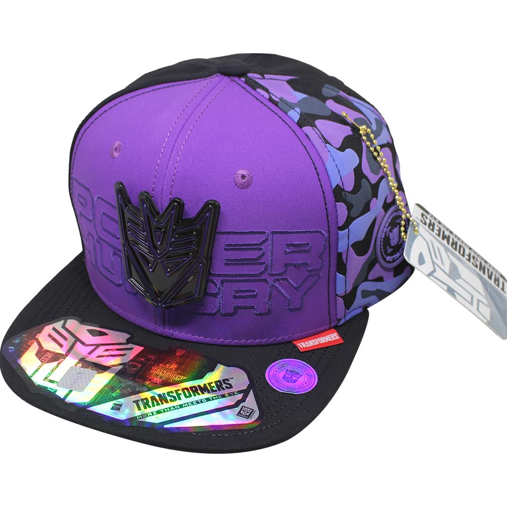 Foto 2 pulgar | Gorra Transformers  Power Hungry_09a 57cm Color Morado