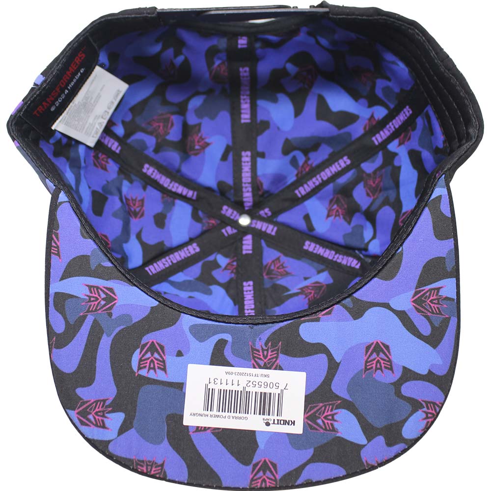 Foto 4 pulgar | Gorra Transformers  Power Hungry_09a 57cm Color Morado