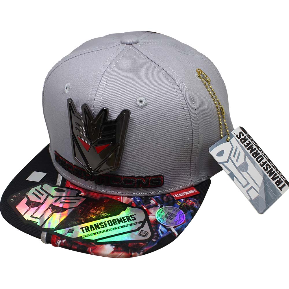 Foto 2 pulgar | Gorra Transformers Decepticons_08B 57cm Color Gris/ Negro