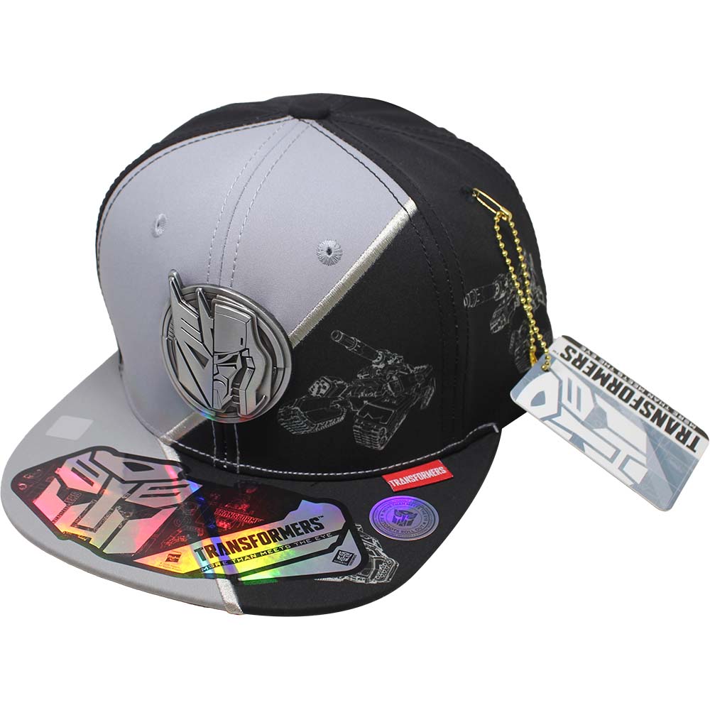 Foto 2 pulgar | Gorra Transformers Megatron_12c 57cm Color Negro/ Gris Claro