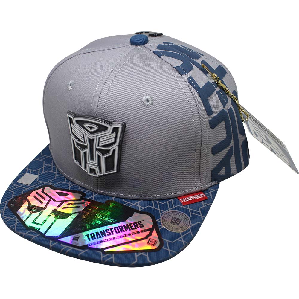 Foto 2 pulgar | Gorra Transformers  Autobots Glow In The Dark_04a 57cm Color Gris